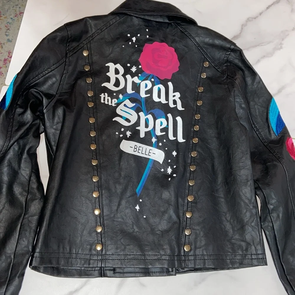 Disney - Beauty and the Beast Faux Leather Jacket